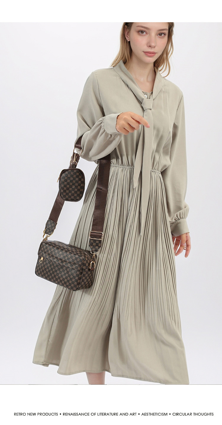 369g Weight Polyester Lining Material Zipper Closure Type Single Shoulder Strap Strap Type Square Bag Bags Type Daily Occasion PU Material Women's Backpack Backpack Argyle Pattern All Seasons Season Women's Gender Elegant, Vintage Style Style Square Shape Women's PU Argyle Elegant Vintage Style Square Zipper Square Bag 6