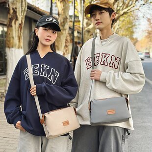 2025 Spring Oxford Shoulder Bag Is Popular on the Internet for Men and Women, Same Style Shoulder Bag, Crossbody Bag, Small Square Bag