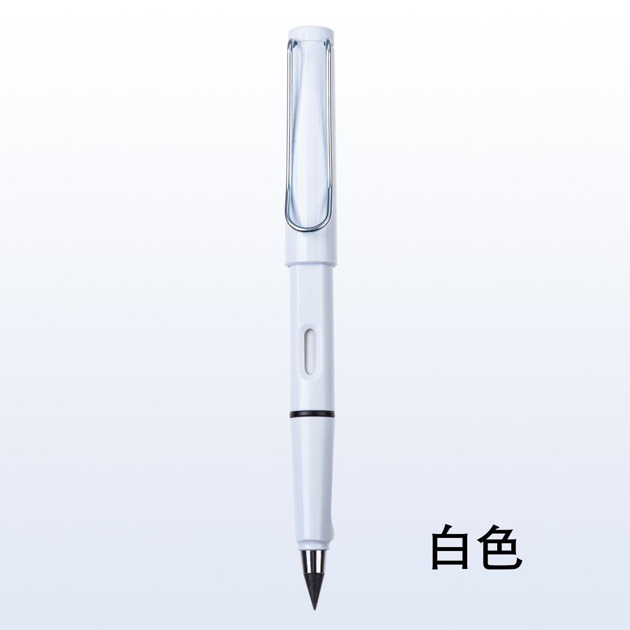 Negro tecnología eterna lápiz no hay necesidad de cortar la tinta estudiante formal práctica pintura no es fácil romper lápiz borrable