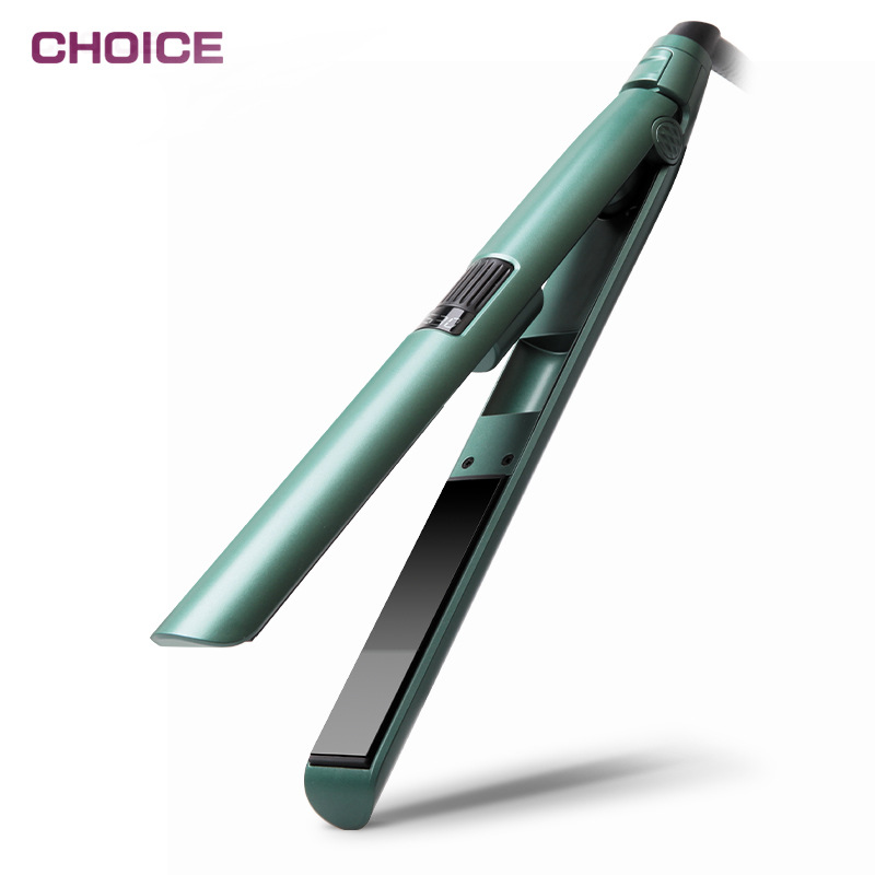 跨境新款LED顯示屏 女士浮動直發夾板 直卷兩用直板夾直發器