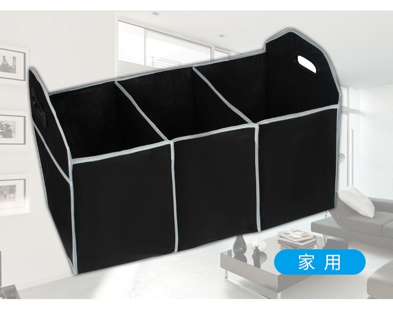 Foldable Car Storage Box, Car Trunk Storage, Non-Woven Storage Bag, Multi-Functional Car Organizer