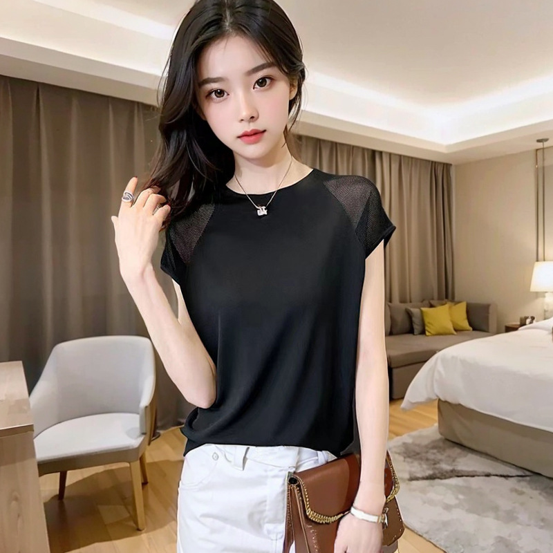 Knitted summer sweater