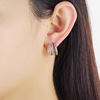 Accessory, retro earrings, European style, city style, Amazon, wholesale