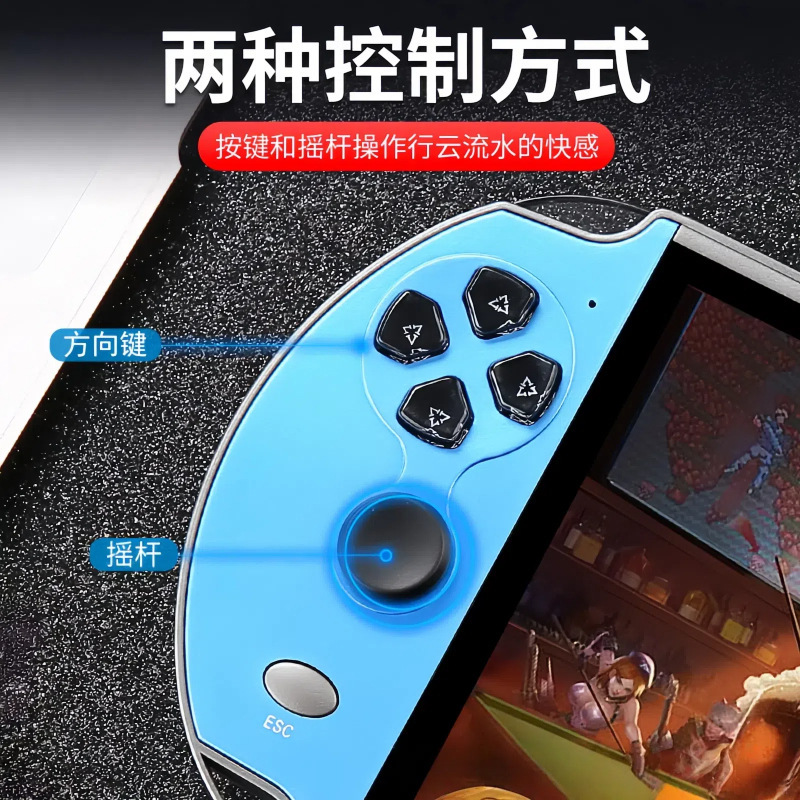 クロスボーダー X12 PLUS オープンソースハンドヘルド 7inch 高精細大画面レトロクラシックアーケードダブルロッカーハンドヘルドゲームコンソール|undefined