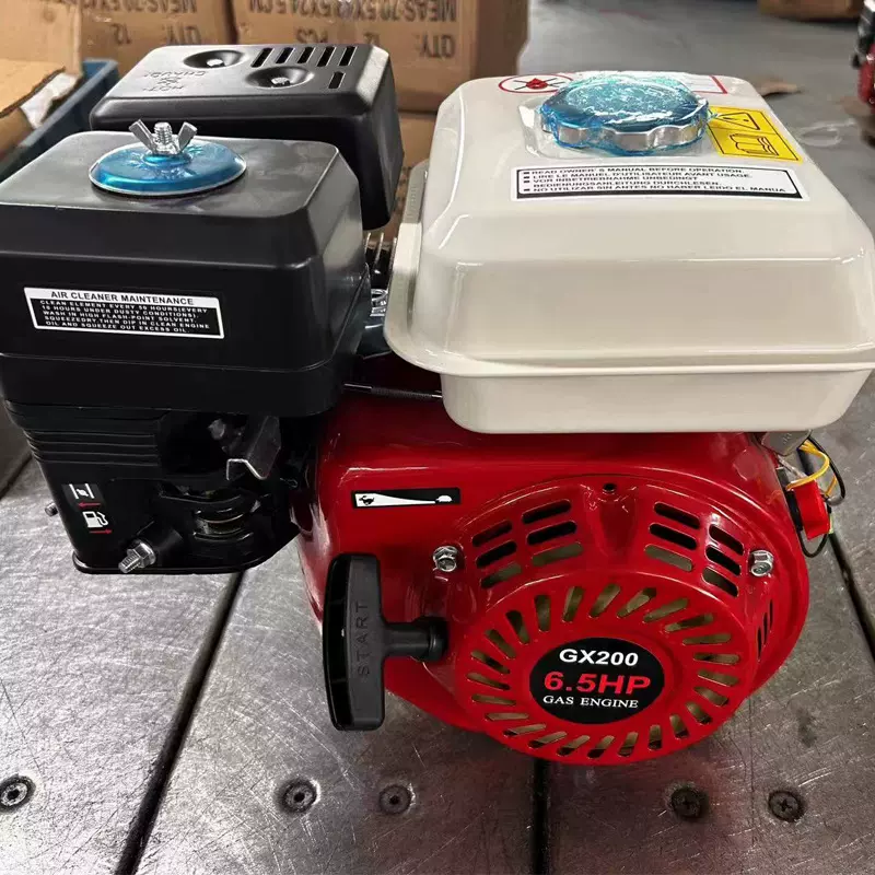 厂家批发6.5HP GX200单缸小型风冷汽油发动机四冲程手启动汽油机