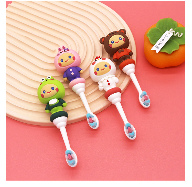 Cute Cartoon Soft Toothbrush For Children 1 Piece display picture 3