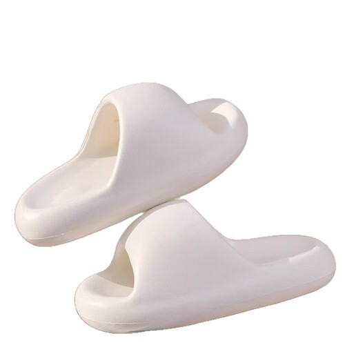 Stool-feeling slippers for women, home use, anti-slip, household EVA thick-soled indoor and outdoor sandals for men, summer wholesale