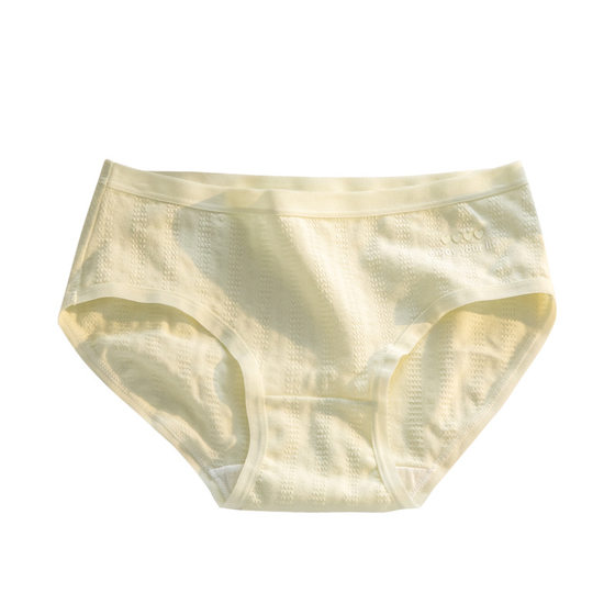 Underwear women's summer cotton antibacterial crotch girls underwear waist seamless not clip hip briefs women's cotton underwear wholesale