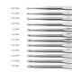 2023 Hot Selling Crochet Spot Stainless Steel Crochet Set Knitting Tools Single Crochet Specification Complete L-12