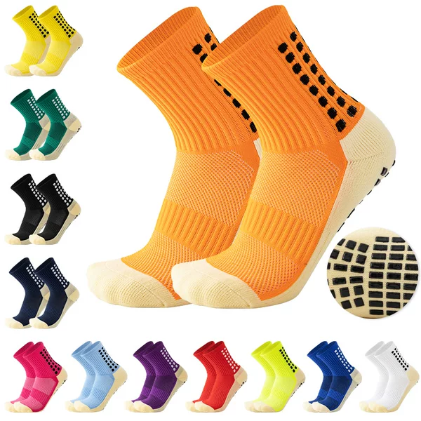 Football Socks Professional Training Competition Thickened Towel Bottom Middle Tube Glue Non-slip Sports Socks for Men and Women Basketball Socks Yoga