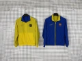 Double-sided windbreaker Bar S Yellow Blue