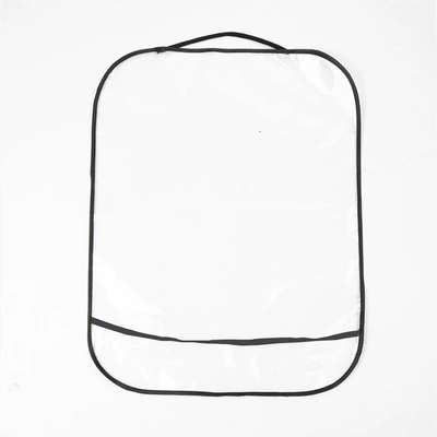 Car seat back protection cover transparent anti-dirty cushion 420D waterproof Oxford cloth child anti-kick pad cross-border (Chair back anti-kick pad) - transparent-pvc-tarpaulin-6652cm