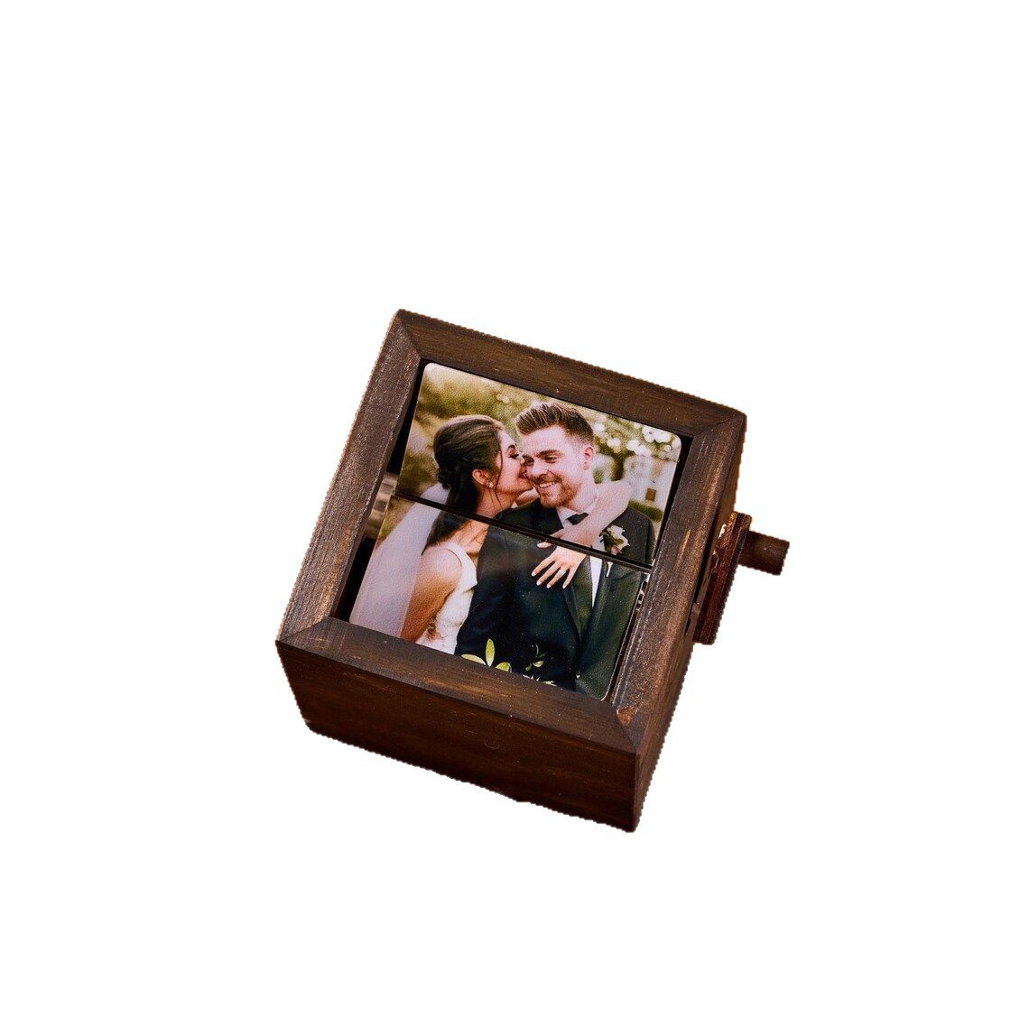 DIY caja de fotos giratoria personalidad foto máquina de animación de página manual álbum de fotos de regalo de cumpleaños creativo