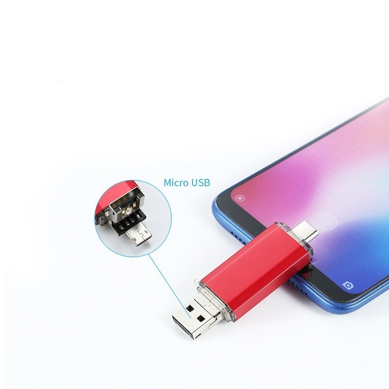クロスボーダーメタル USB フラッシュドライブ 64 グラム携帯電話とコンピュータ兼用 USB フラッシュドライブ大容量 128 グラム広告ギフト携帯電話 USB フラッシュドライブタイプ C|undefined
