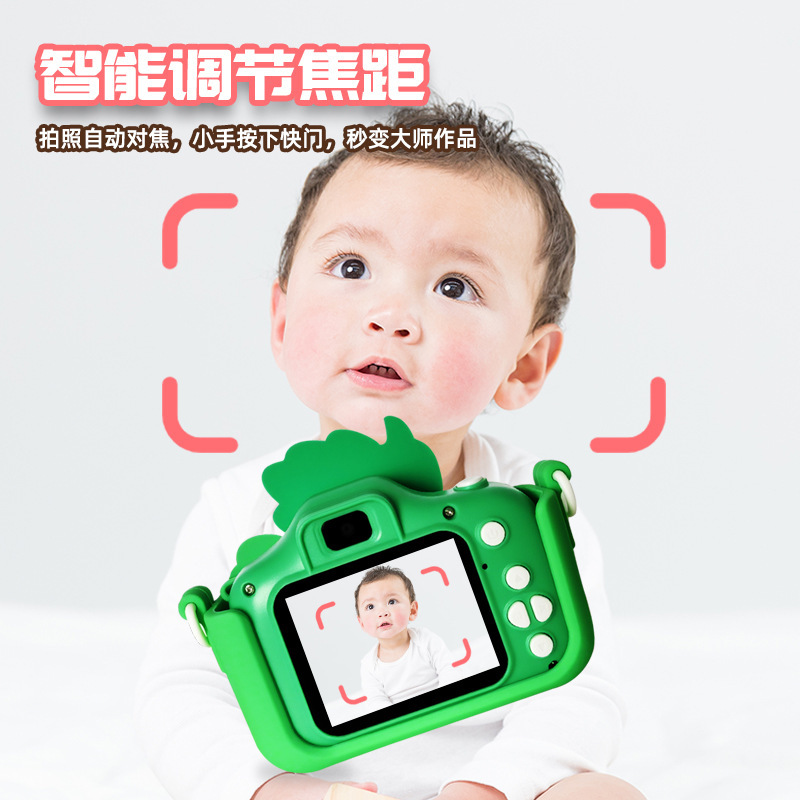 跨境新款kids cameras运动照相机数码卡通玩具迷你小单反儿童相机|undefined