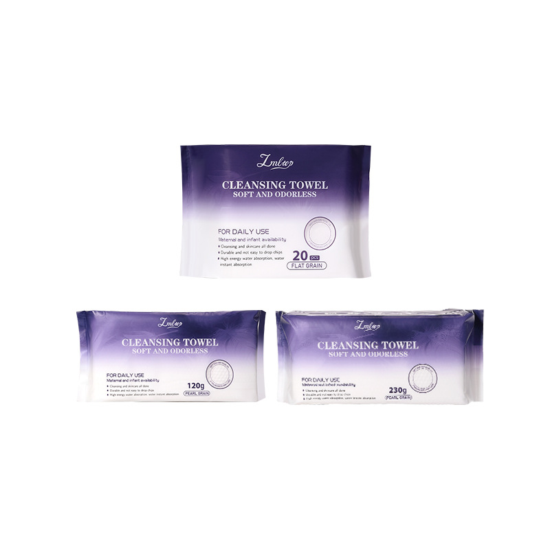 LMLTOP toallas faciales con patrón de perlas, toallas faciales desechables de algodón al por mayor, oferta transfronteriza