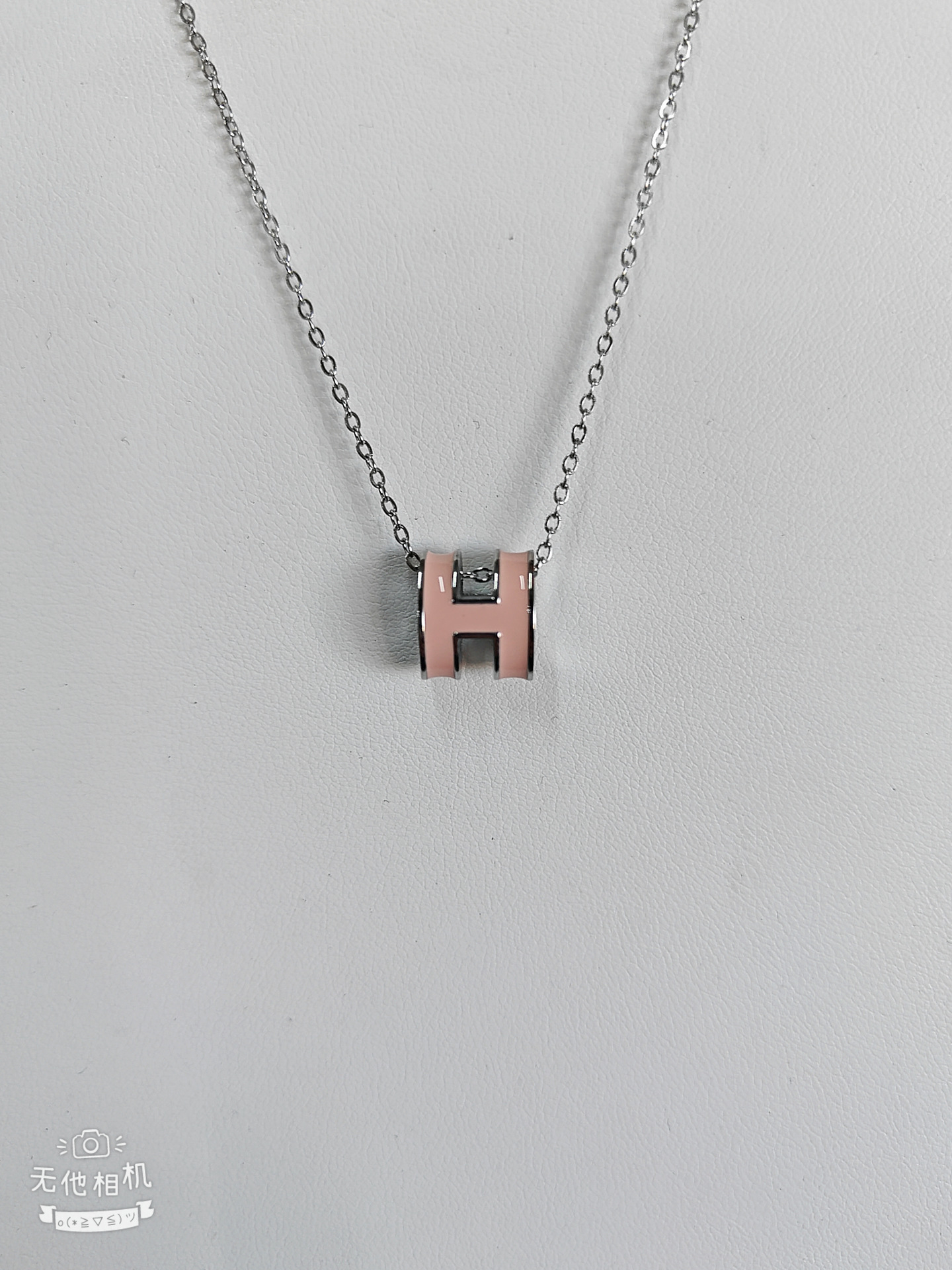 12mm 실버 파우더 목걸이