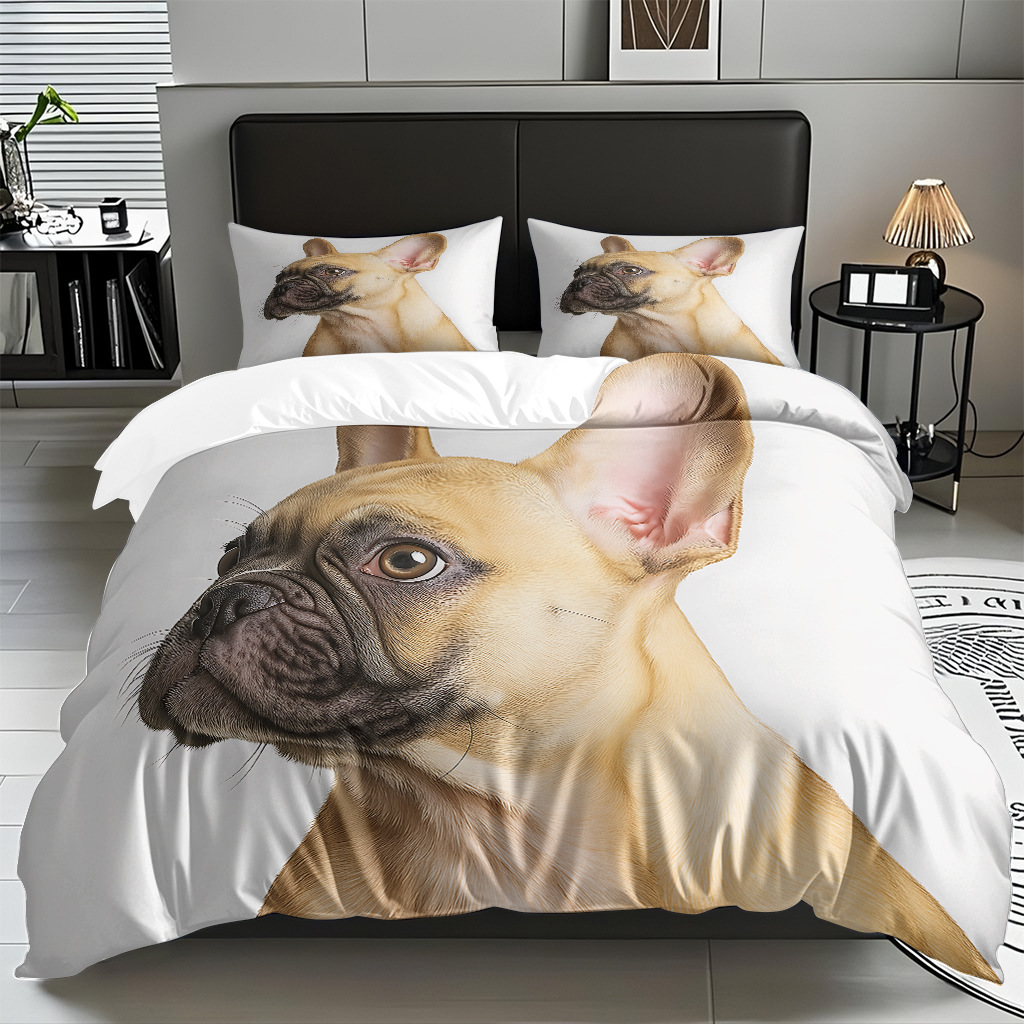 Cute perrito abrasión kit impresión digital pro-piel fabricante textil respirable venta directa soporte TEMU / JIT