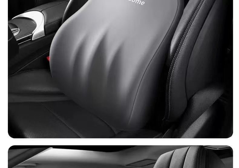 Car Headrest Lumbar Support Cushion Neck Pillow Backrest Driver's Seat Long Sitting Lumbar Support Cushion Neck Pillow Backrest Neck Protection Pillow