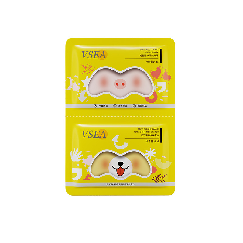 VSEA T-Zone eliminación de puntos negros pasta nasal eliminación de acné contracción de poros de cuidado máscara nasal portátil eliminación de puntos negros fabricante de combinación