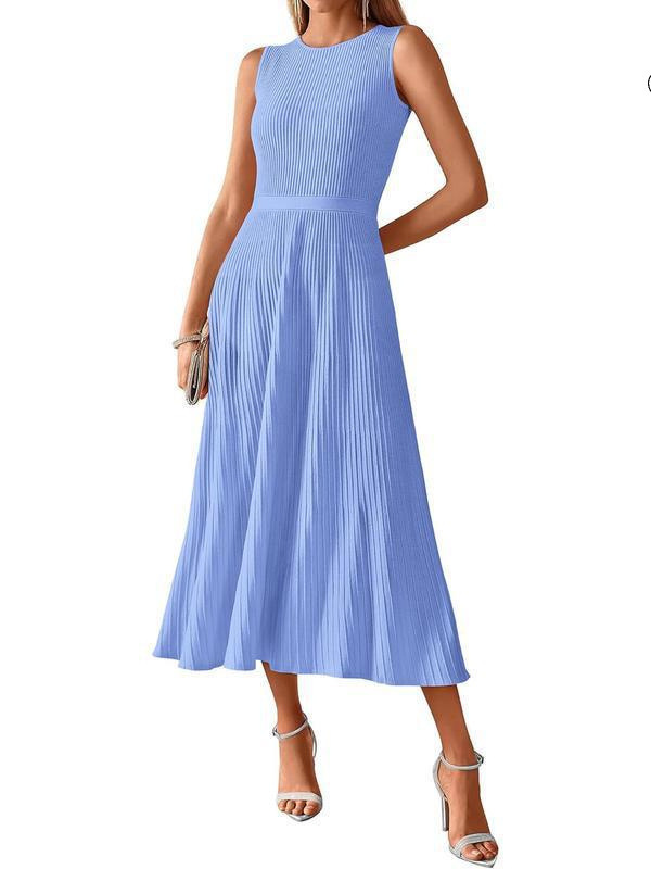 K 46204 Women's ribbed sleeveless dress K 46204 Women's ribbed sleeveless dress