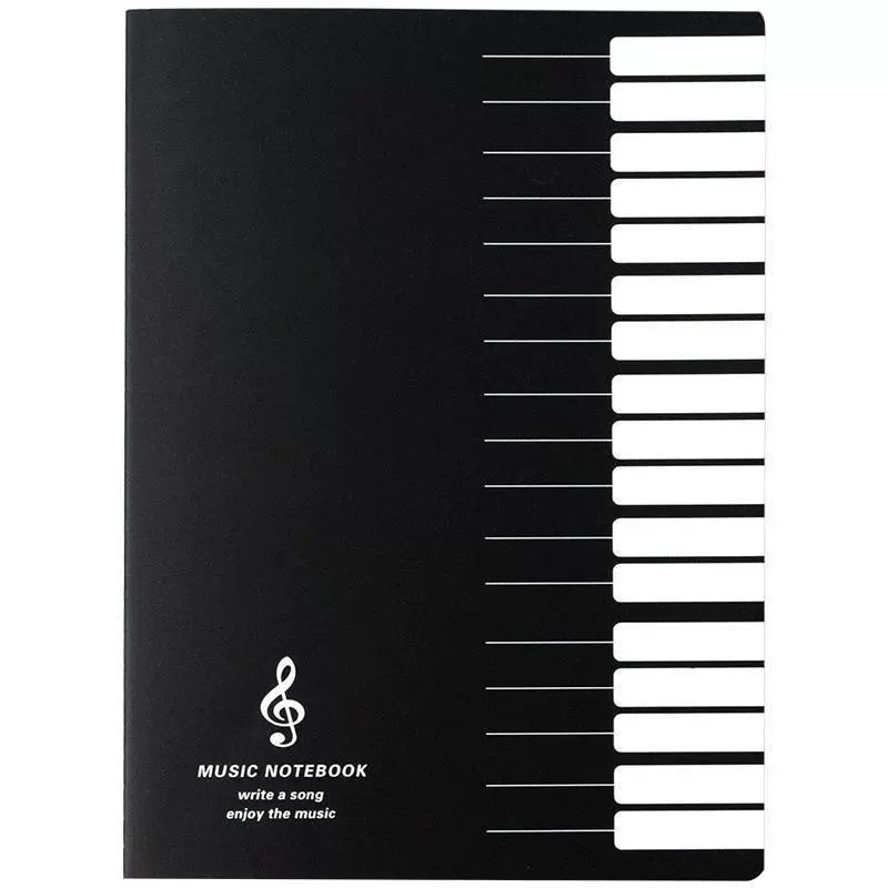 Piano, book, music universal guitar, copybook
