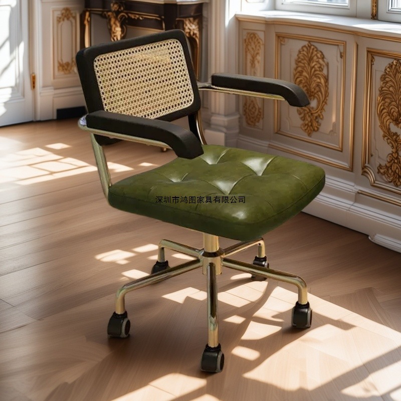 工厂直发办公室久坐不累旋转升降椅酒店民宿书房电脑椅员工办公椅