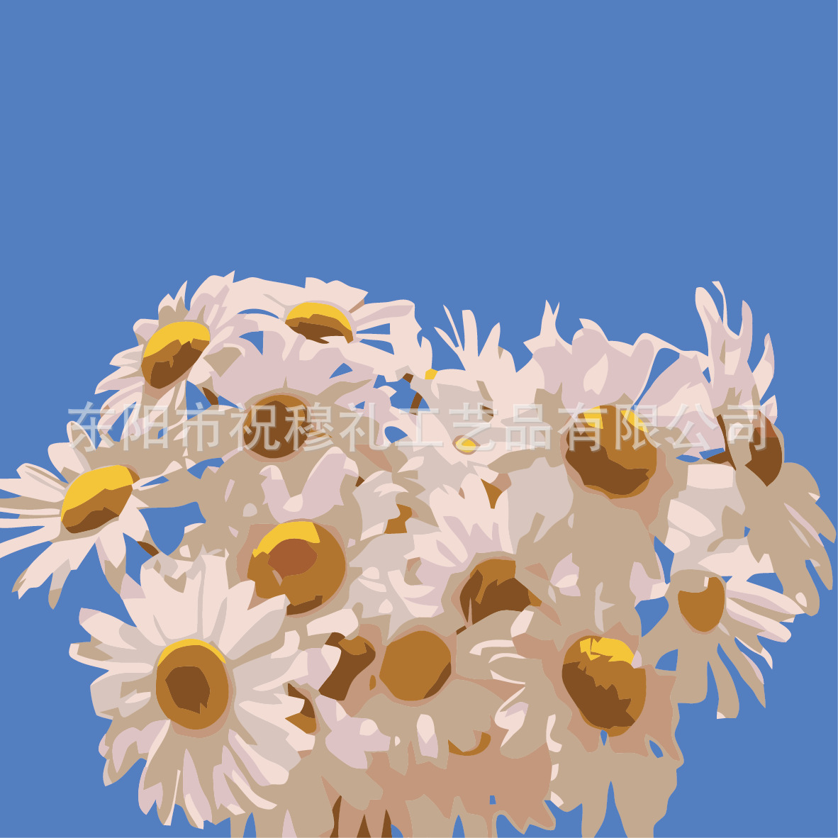 DIY digital pintura al óleo tulipán hecho a mano paisaje color pintura estudiante niños educativos color pintura relleno pintura al por mayor