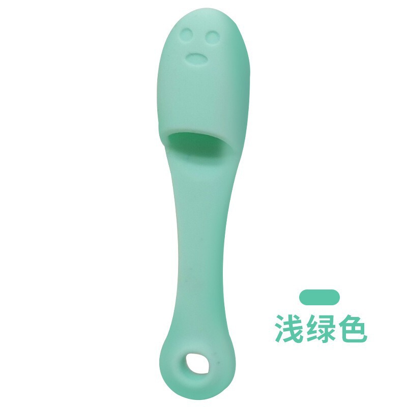 鼻シリコンノーズブラシ毛穴洗浄洗顔ブラシ洗顔ブラシ柔らかい毛洗顔ブラシソフトフィンガーカバーブラシシリコンブラシ|undefined
