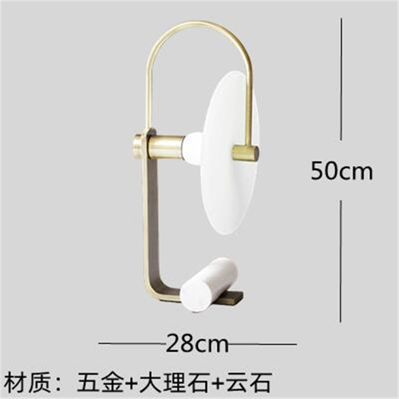 クリエイティブデザイン北欧シンプルで豪華な電気スタンド寝室ベッドヘッドランプ感リビング装飾ガラス|undefined