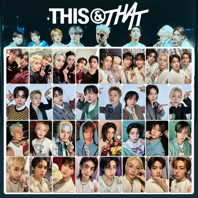 Карточки Stray Kids «THIS & THAT» бонусные и двусторонние