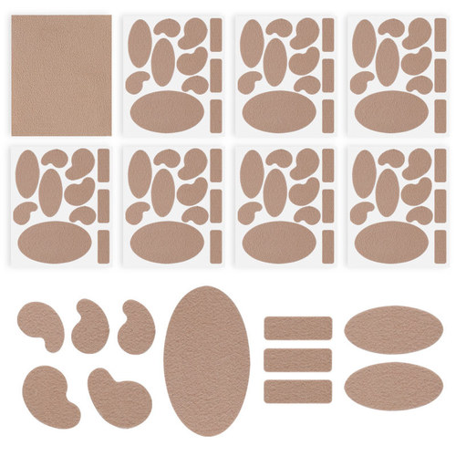 Flannel multi-functional casual stickers, sweat-absorbent, breathable, anti-wear, high-heeled shoes protective stickers, non-heeled heel stickers, anti-falling shoe stickers