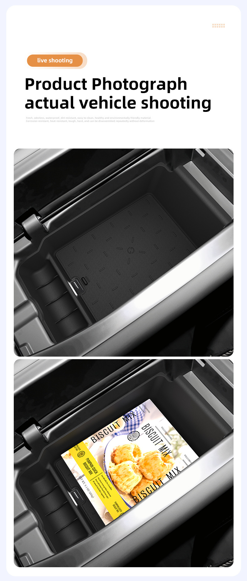 Suitable for 26 models of Mazda CX-5 armrest box storage box CX5 central console storage car-specific modification accessories