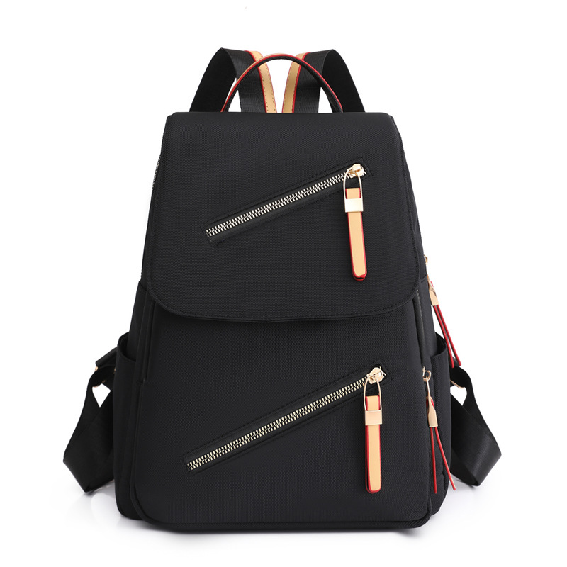 Comercio exterior al por mayor 2023 nuevo estilo casual damas Oxford mochila moda contraste color simple viaje mochila para computadora