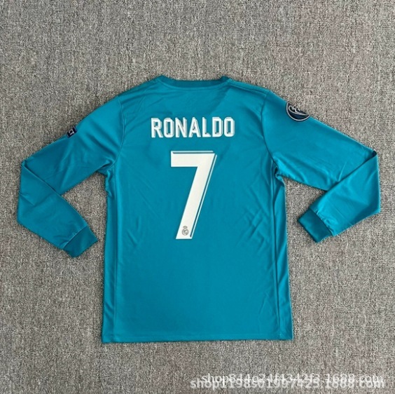 レアル・マドリード レトロジャージコレクション 半袖ファンバージョン 長袖 ロナウド・ロモス・クロス サッカーユニフォーム 工場直販|undefined