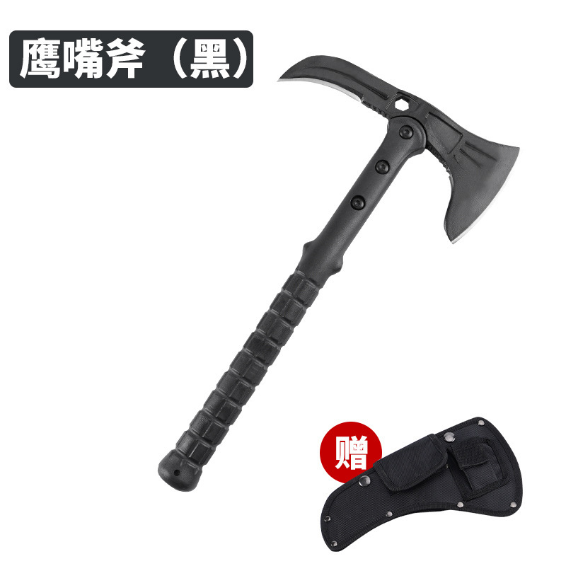 多機能戦術斧開山斧刀屋外防身生存武器野外切り株|undefined