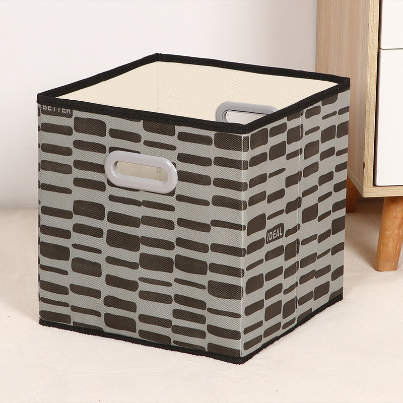 Amazon descubierto caja de almacenamiento de juguete cesta plegable caja de almacenamiento cajón armario caja de almacenamiento al por mayor