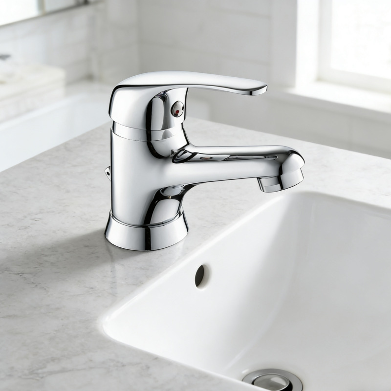 Cross-Border Foreign Trade Special Price Bathroom Basin Faucet, Washbasin Faucet, Hot and Cold Dual-Use Sink Faucet