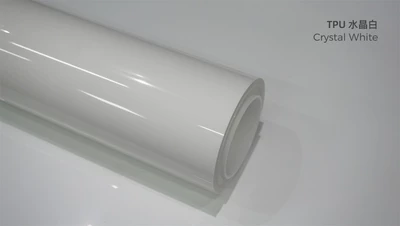Tpu Colored Car Wrap Film Piano Crystal White High-Gloss Car Body Film 1 in Stock Source Manufacturer Wholesale Ppf (Auto Color Change Film) - tpu-piano-white-wet-paste-15215m