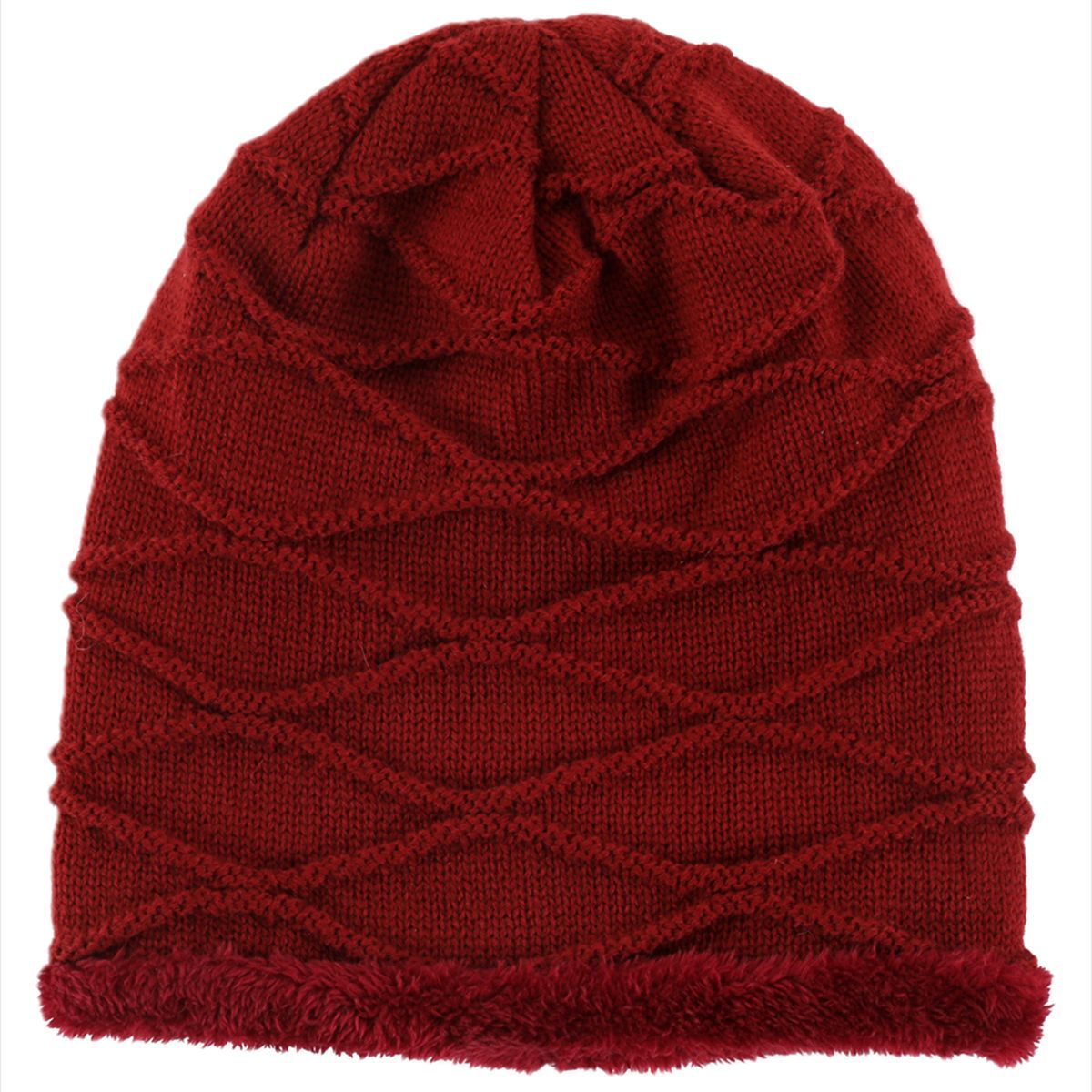 Knitted Beanie Hat For Men And Women Wool Warm Winter Hat_voghion.com