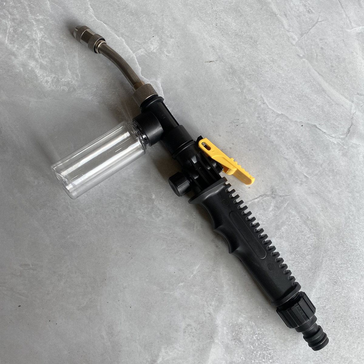 汽车美容蜡水喷雾枪 洗车器铜喷头 泡沫水枪 泡沫装置洗车枪 可调