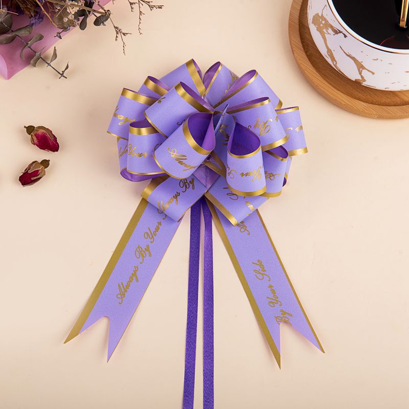 Nuevo embalaje de regalo de Navidad transfronterizo 30 letra mediana Blanco macaron multi-estilo Flor de extracción de mano Flor de nueve secciones multi-color