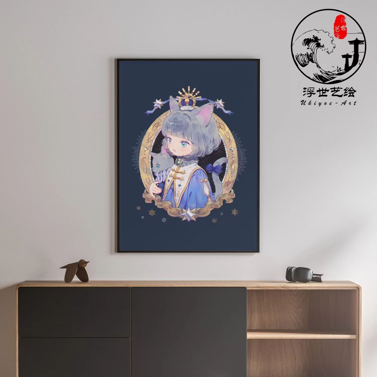 DIY pintura al óleo digital para colorear pintura linda chica corazón secundaria japonesa dibujos animados ins graffiti hecho a mano