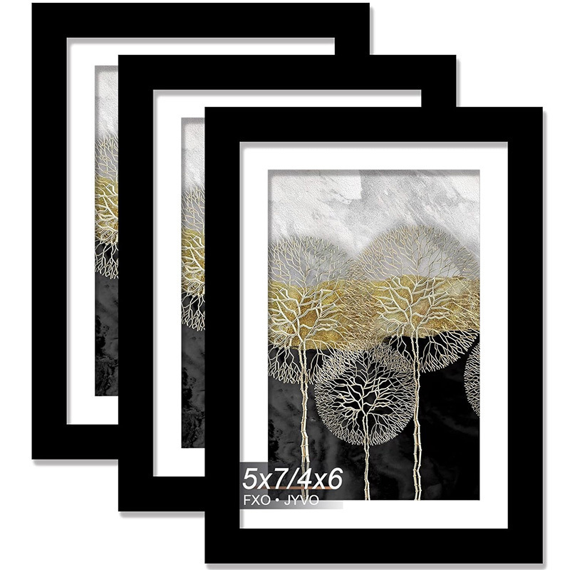 Wooden Photo Frame Empty Frame Handmade Wall-Mounted A4 Certificate Business License Picture Frame Art Studio Calligraphy Display Stand Mounting Frame