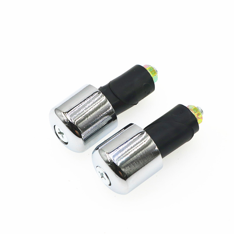 Motorcycle Handlebar Solid Iron Plug Modified Universal Faucet Anti-Fall Throttle Handle Grip Balance Plug