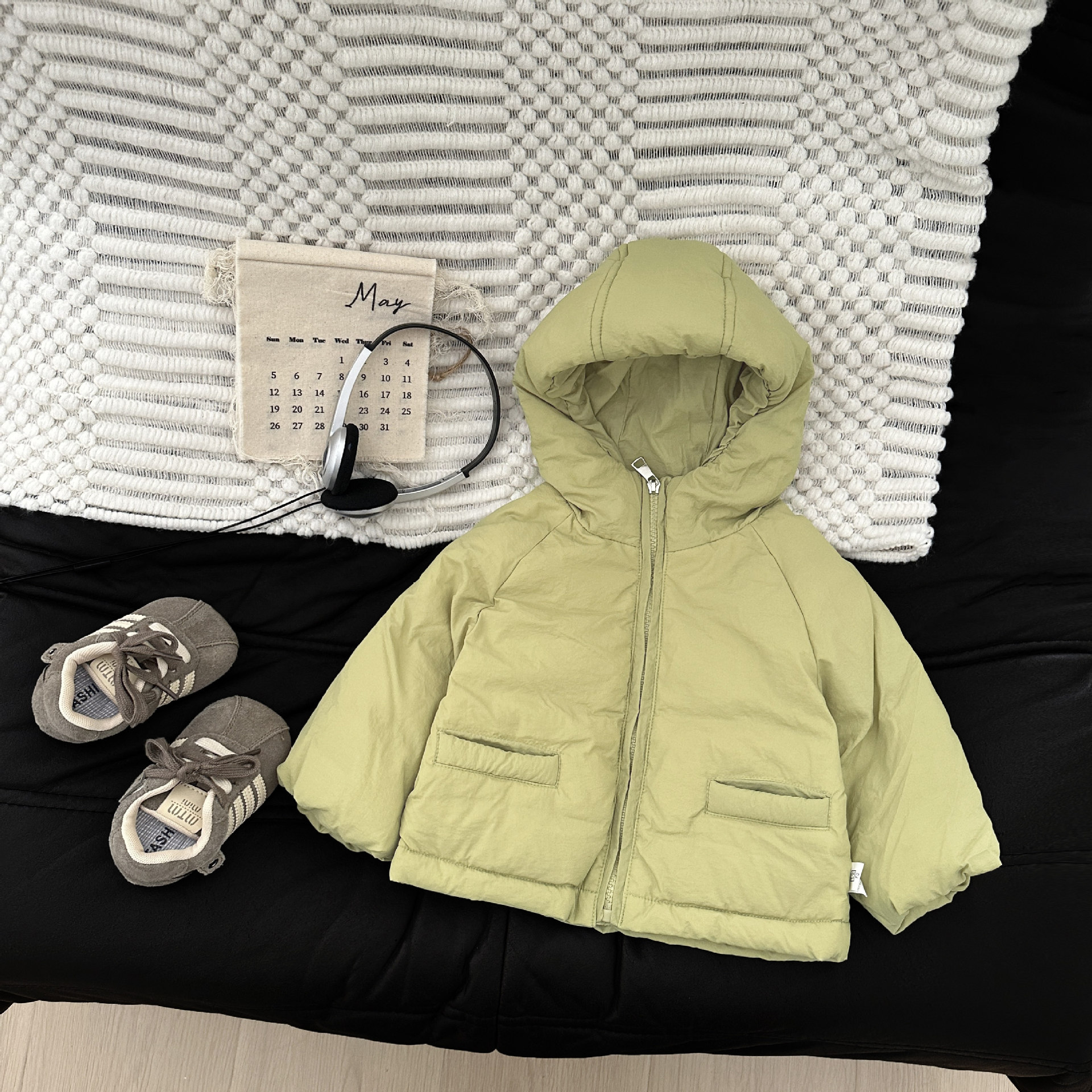 Chaqueta de invierno para niños, ropa de bebé con capuzas, chaqueta blanca delgada, chaqueta caliente para bebés, moda