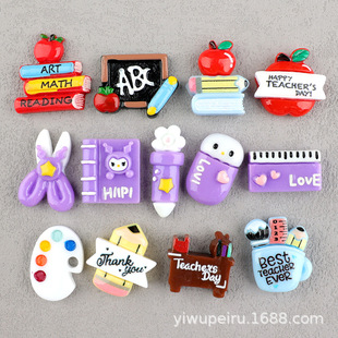 Pigment Plate Book Pencil diy Homemade Cream Glue Phone Case Resin Accessories Hole Shoes Decoration diy Material