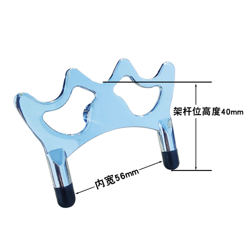 Silver low fork bracket [with rubber particles]