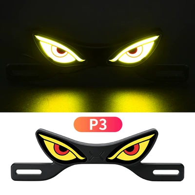License plate lamp Light, Devil's Eye Ambient Light - new-devils-eye-warning-license-plate-light-p3