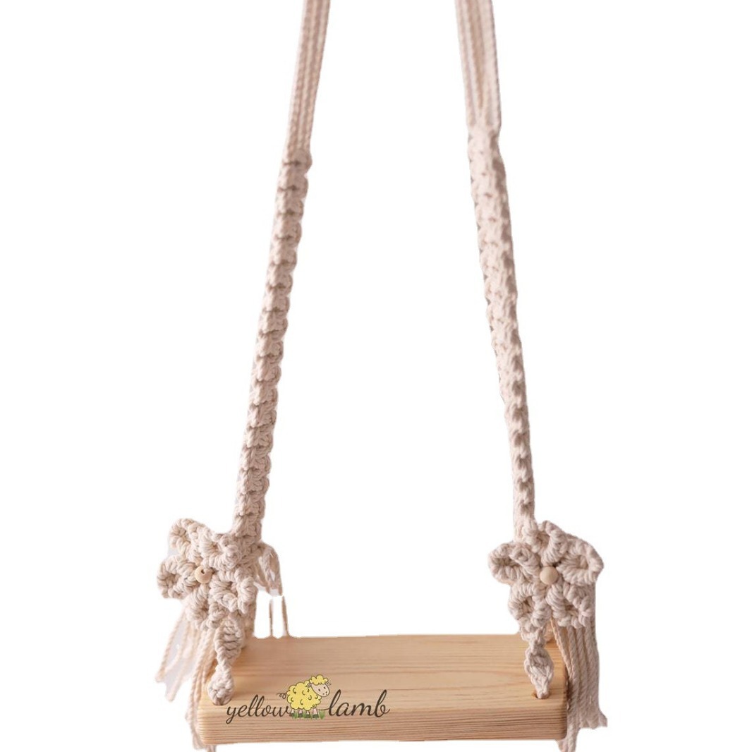 Estilo europeo y americano de los niños recién nacidos fotografía original apoyos 100 días cuna tiro blanco auxiliar hamaca tejida a mano